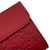 AMICHI WALLET FOR WOMAN IN LUXURY LEATHER WITH ENGRAVINGS OF AMICHI FLOWERS AND HEARTS ROJA
