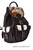 BACKPACK LEATHER AND EXCLUISIVE COW LEATHER COW SKIN HAIR MAY VARY