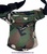 BAG TO CARRY IN THE WAIST SUPPORTED IN THE LEG OF CAMOUFLAGE DARK GREEN