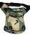 BAG TO CARRY IN THE WAIST SUPPORTED IN THE LEG OF CAMOUFLAGE GREEN