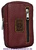 BASIC LEATHER CIGARETTE CASE WITH FRONT POCKET + 30 COLORS -Recommended- BORDEAUX