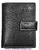 BISON SKIN CARD HOLDER LONG TIME BLACK