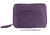 CACHAREL LEATHER WOMEN'S CARD HOLDER PURSE MORADO