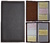 CARD FOR DESK LEATHER FOR 60 CARDS CAPACITY DARK BROWN