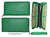 CLUTCH LEATHER WALLET ESMERALD GREEN