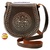COW LEATHER BAG AND OILED LEATHER COMBINED BROWN AND WHITE