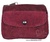 CREDIT CARD COIN PURSE LEATHER GARNET