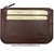 CUBILO BRAND EXTRA-FINE LEATHER PURSE CARD HOLDER MARRÓN PALISANDER