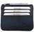 CUBILO BRAND LONG AND EXTRA-FINE LEATHER PURSE CARD HOLDER 6 CARD -COLORS - BLACK