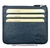 CUBILO BRAND LONG AND EXTRA-FINE LEATHER PURSE CARD HOLDER 6 CARD -COLORS - GRIS AZULADO PETROL