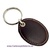 DOUBLE FACE CUBILLE RING KEY RING CIRCULAR BROWN