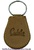 DOUBLE FACE CUBILLE RING KEY RING LEATHER