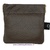 ECONOMIC LEATHER PURSE WITH STRAP CLOSURE AND ZIPPER POCKET BROWN