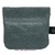 ECONOMIC LEATHER PURSE WITH STRAP CLOSURE AND ZIPPER POCKET GRIS OSCURO
