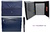 FOLDER FOR DOCUMENTS WITH SORTING AND NOTEPAD BLUE NAVY