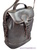 HAND BAG WITH HANDLE AND LEATHER SHOULDER BAG DARK BROWN