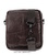 HANDBAG FOR MEN WITH LEATHER WITH SHOULDER AND WAIST DARK BROWN