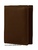 HOLDER WALLET OF LEATHER AUTHENTIC DARK BROWN