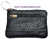 KEY PURSE LEATHER WITH POCKET MADE IN SPAIN BLACK