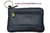 KEY PURSE LEATHER WITH POCKET MADE IN SPAIN BLUE NAVY