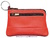 KEY PURSE LEATHER WITH POCKET MADE IN SPAIN ROJO