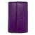 KEY WITH PURSE IN LUXURY LEATHER WITH 6 SNAP MULTISERVICES PURPLE