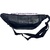 LARGE WAIST FANNY PACK MADE IN BLACK LEATHER AND ADJUSTABLE TO THE WAIST BLACK