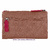LARGE WOMEN'S WALLET CARD HOLDER IN QUALITY LEATHER WITH DOUBLE PURSE WITH ZIPPER CLOSURE PIEL