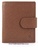 LEATHER BILLFOLD WALLET WALLET WITH OUTSIDE PURSE AND CLOSURE STRAP - 4 COLORS LEATHER