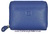 LEATHER BILLFOLD WITH PURSE ACCORDION BLUE