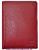 LEATHER BUSINESS CARD HOLDER WALLET NAPA HIGH GAM LUX ROJO