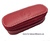 LEATHER SHEATH CARRY FOR LIPSTICK WITH MIRROR ROJO