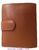 LEATHER WALLET FOR LEFT-HANDED WITH EXTERIOR CLOSURE LEATHER
