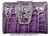 LITTLE WOMEN'S WALLET OF LUXURY SKIN VERY COMPLETE AND GREAT QUALITY VIOLETA