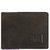 LOIS WALLET IN WAXED LEATHER CARD HOLDER AND OUTSIDE PURSE NEGRA Y CUERO