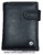 LUXURY LEATHER WALLET CARD BLACK