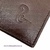 LUXURY LEATHER WALLET CARD HOLDER MADE IN UBRIQUE BROWN
