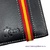 LUXURY LEATHER WALLET CARD HOLDER WITH PURSE AND SPAIN FLAG 8 CARDS