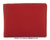 LUXURY LEATHER WALLET CARD ROJO