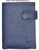 MAN LEATHER WALLET NAPA LUX WITH CLOSURE - 5 COLORS - BLUE