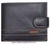 MAN WALLET BRAND BLUNI TITTO MAKE IN LUXURY LEATHER + COLORS BLACK ALL