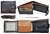 MAN WALLET BRAND BLUNI TITTO MAKE IN LUXURY LEATHER + COLORS BLACK AND LEATHER