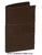 MAN WALLET BRAND BLUNI TITTO MAKE IN LUXURY LEATHER 16 CREDIT CARDS BROWN