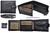 MAN WALLET BRAND BLUNI TITTO MAKE IN LUXURY LEATHER BLACK