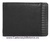 MEN'S WALLET PURSE IN NAPA LEATHER FOR 10 CARDS WITH PURSE BLACK