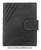 METROPOLI GREASED LEATHER CARD HOLDER FOR 13 CARDS BLACK