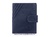 METROPOLI GREASED LEATHER CARD HOLDER FOR 13 CARDS BLUE NAVY
