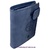 NATURE MEN'S WALLET WITH WAXING LEATHER CARD HOLDER FOR 13 CARDS BLUE NAVY