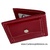 OFFER SET: TWO SMALL LEATHER WALLET WITH OUTSIDE PURSE CUBILO + KEYRING ROJO