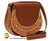 OILED LEATHER BAG WITH LEATHER FLAP LEATHER AND WHITE